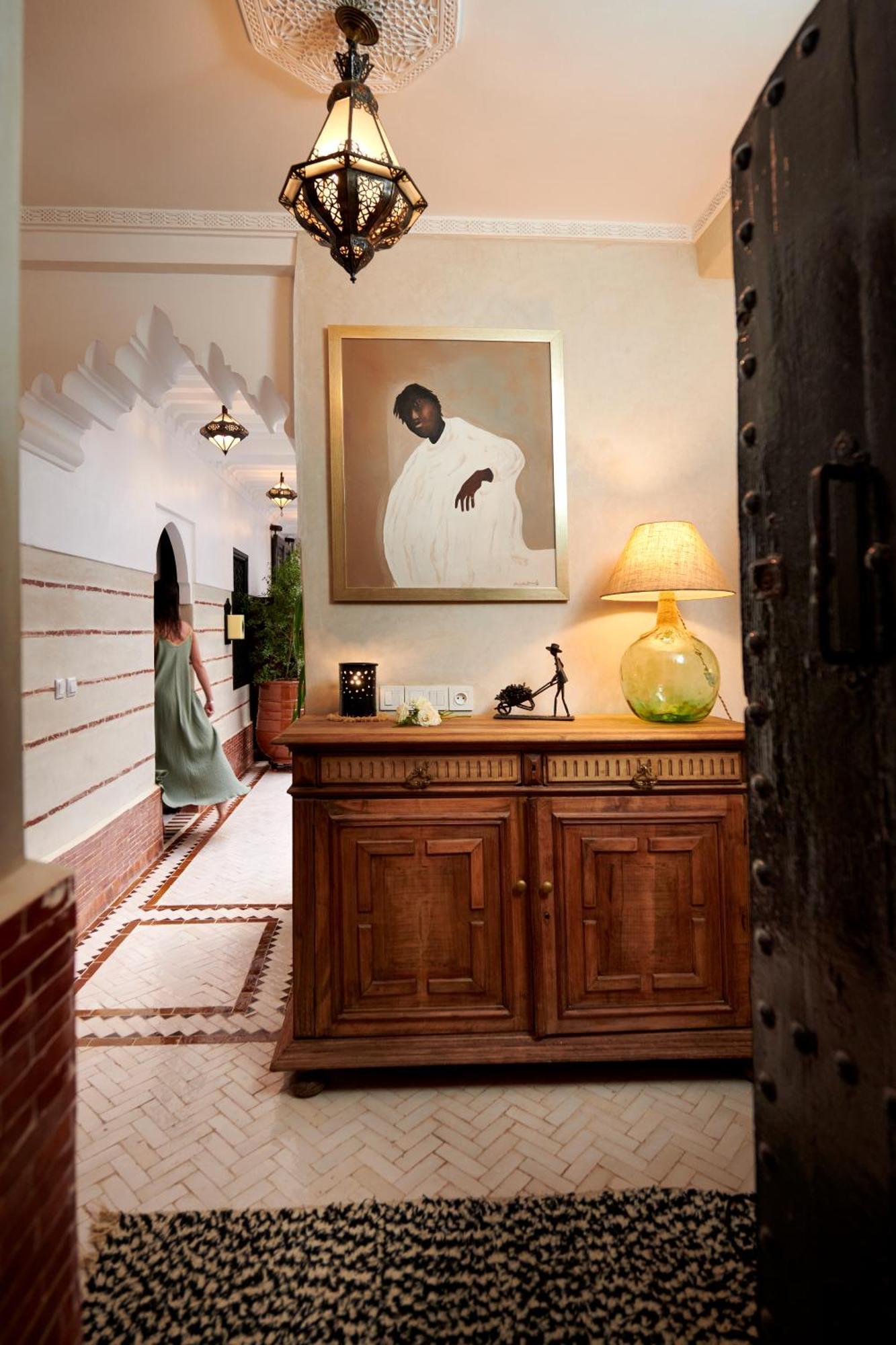 Riad Dar Amanza En Exclusivite Avec 4 Chambres Au Coeur De La Medina Marrakesh Luaran gambar