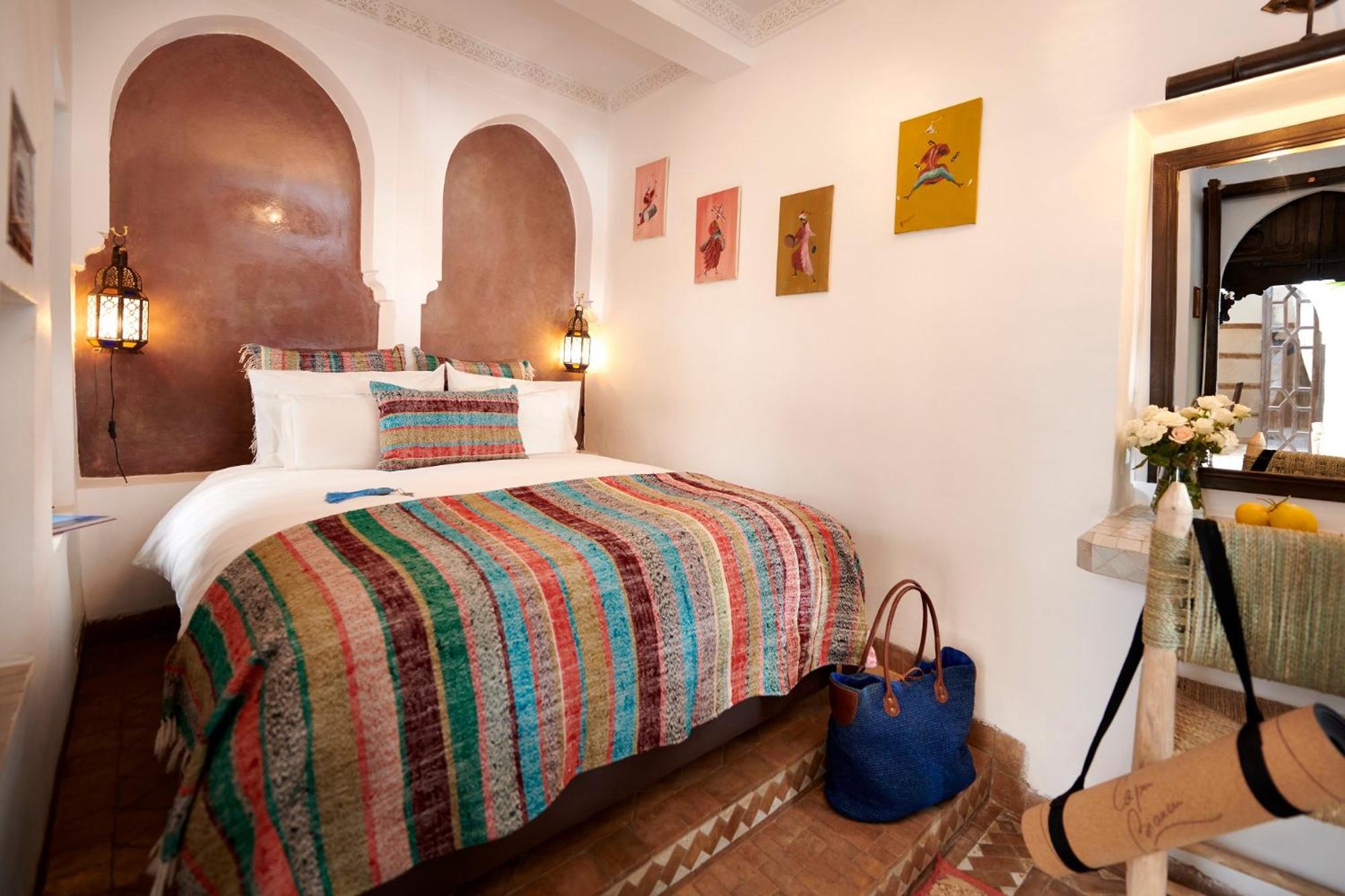 Riad Dar Amanza En Exclusivite Avec 4 Chambres Au Coeur De La Medina Marrakesh Luaran gambar